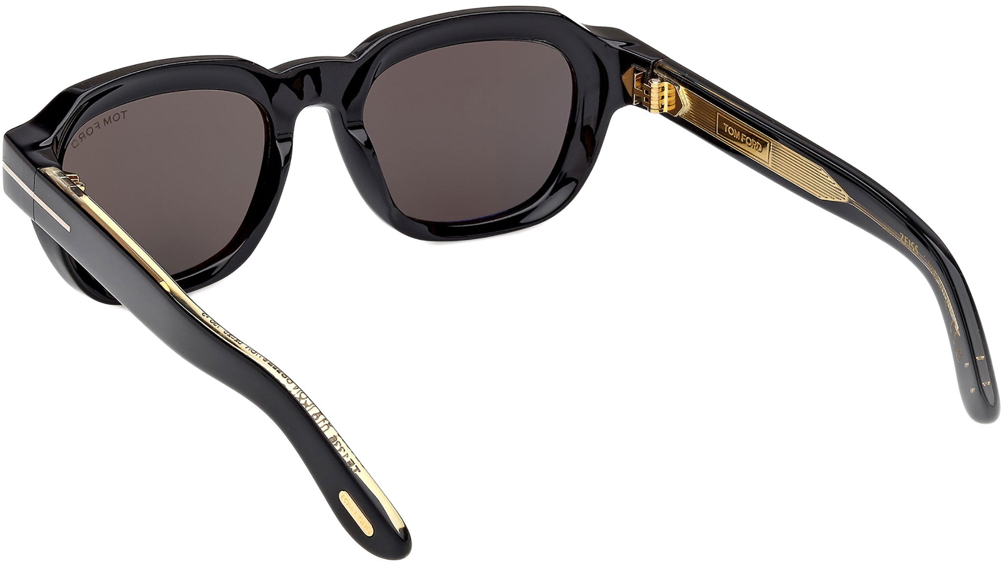 Tom Ford Icon Sunglasses FT1226 01A Shiny Black - eye-oo.com