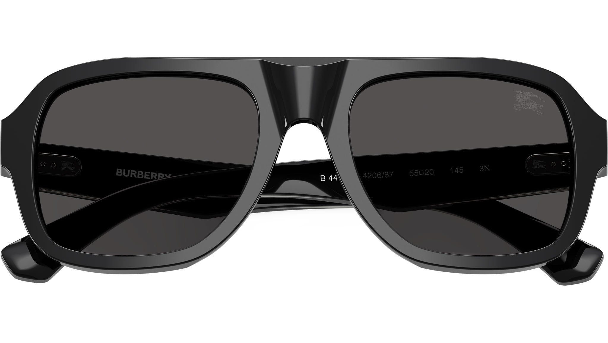 Burberry BE4478 Sunglasses 420687 Black - eye-oo.com