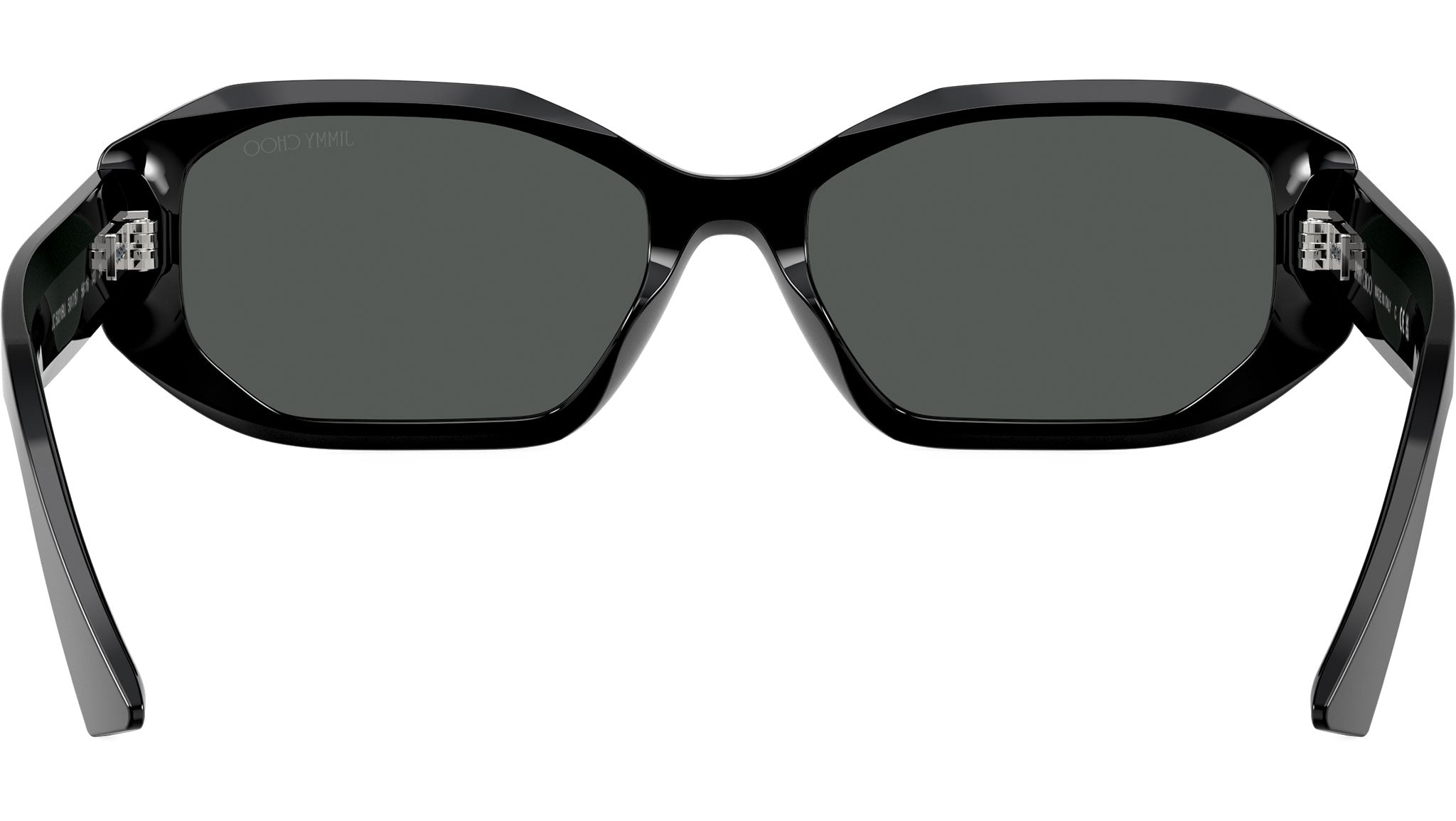 JC5021BU Jimmy Choo Sunglasses 501787 Black / Crystal Jet - eye-oo.com