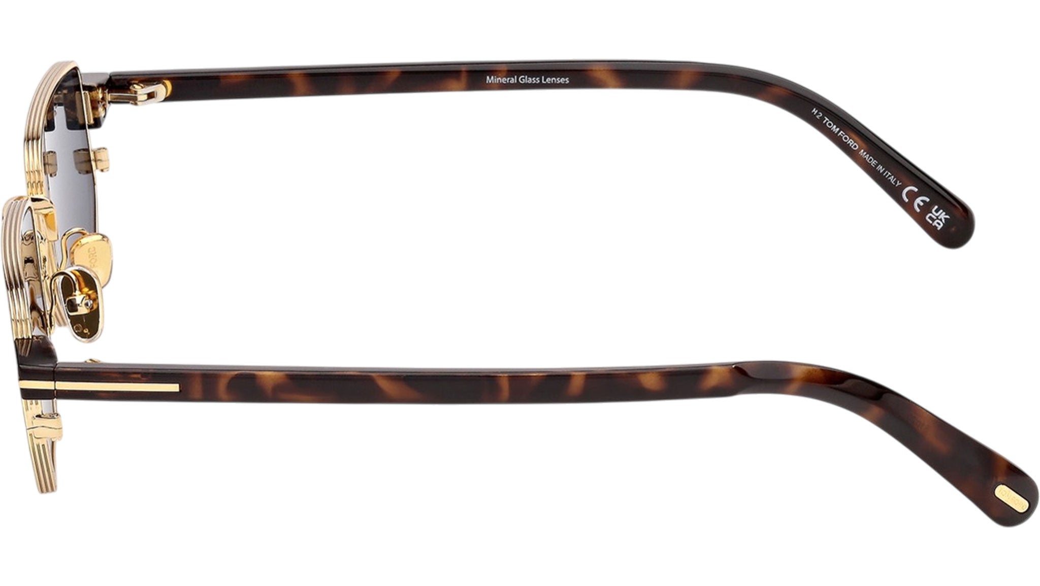 Tom Ford Liam-02 Sunglasses FT1360 30A Shiny Deep Gold - eye-oo.com