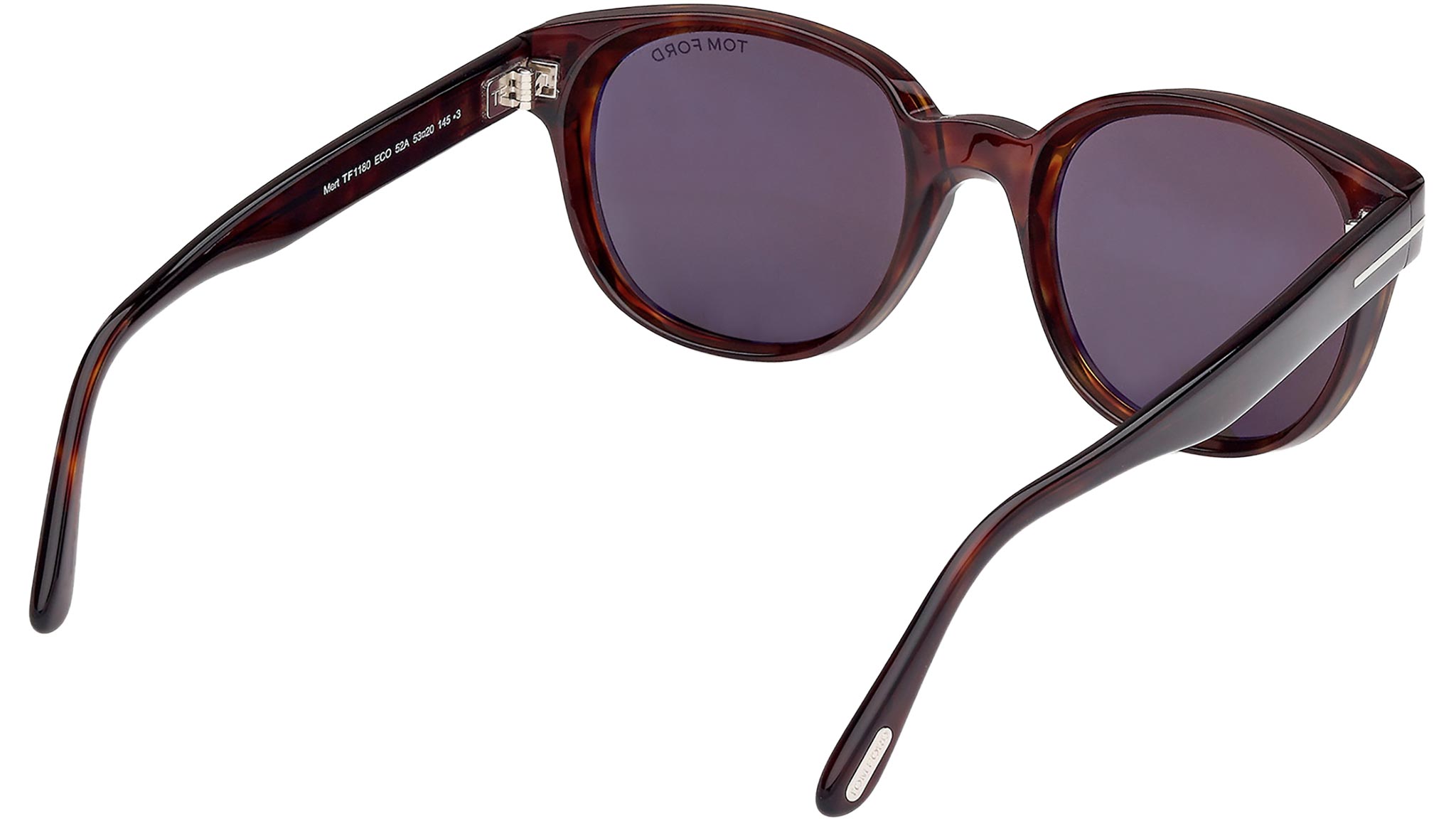 Tom Ford Mert Sunglasses FT1180 52A Dark Havana