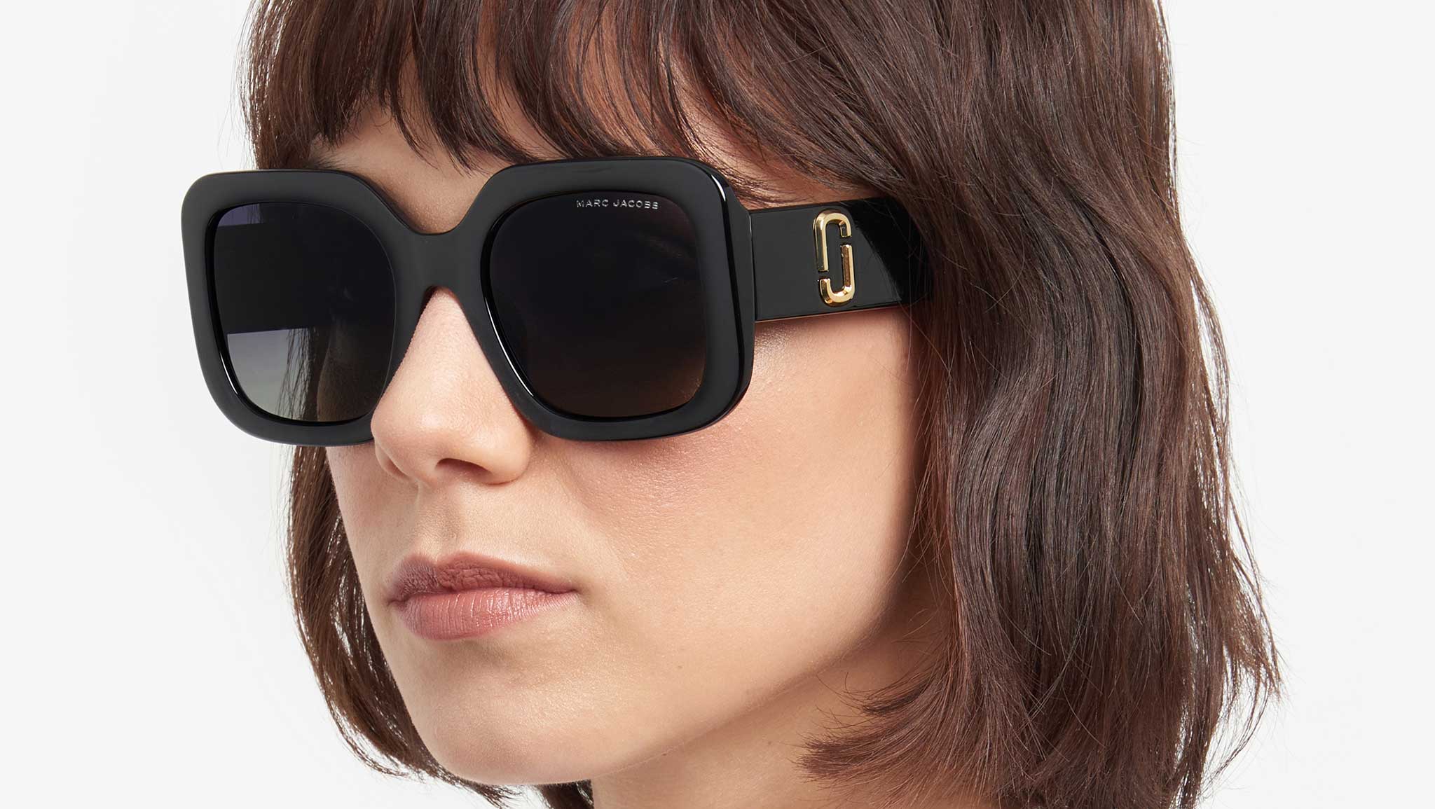 Marc Jacobs MARC 647/S 08A WJ Sunglasses Black Grey - eye-oo.com display picture 1