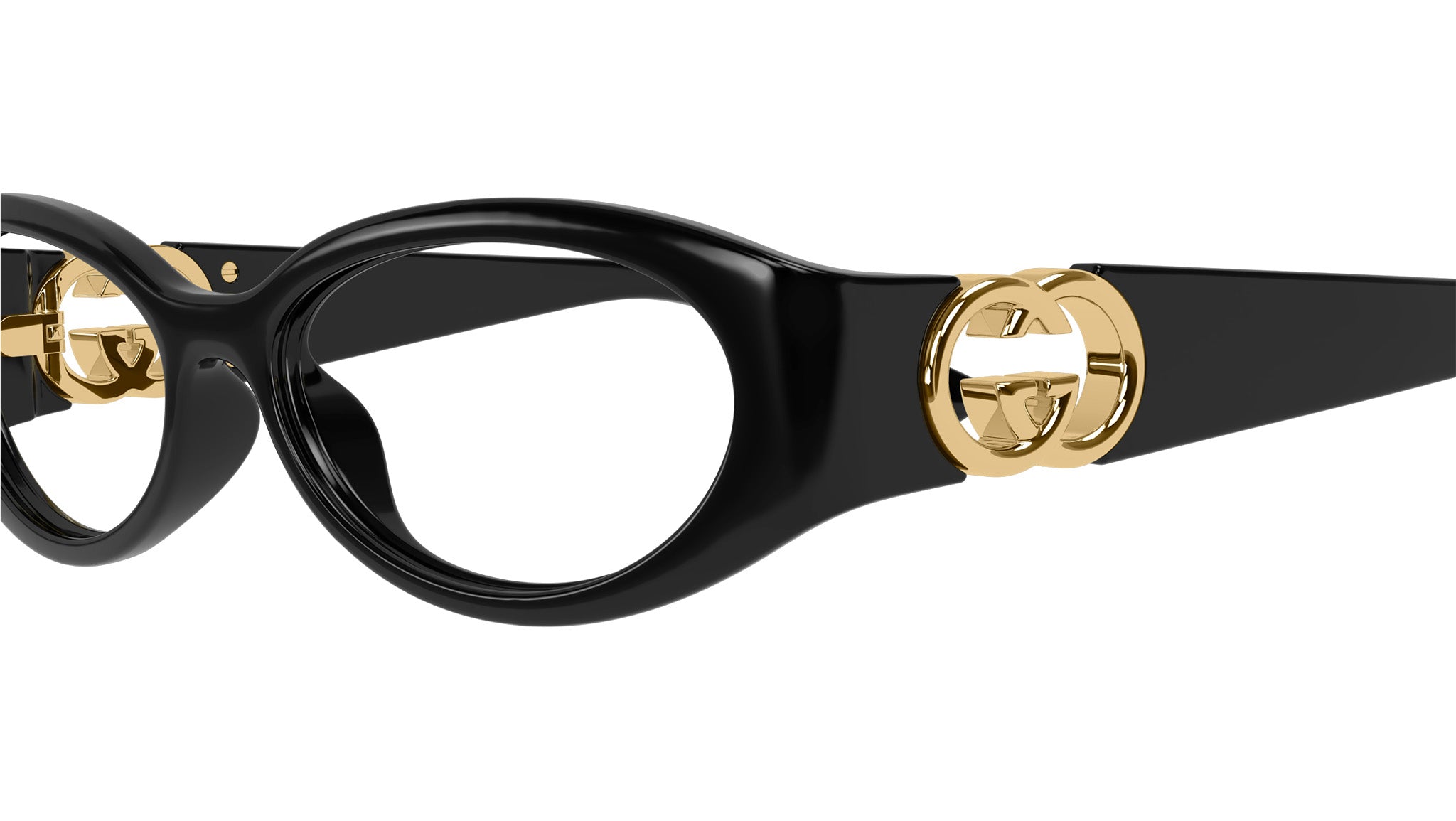 Gucci Eyeglasses GG1693O 001 Shiny Shiny Black - eye-oo.com display picture 1