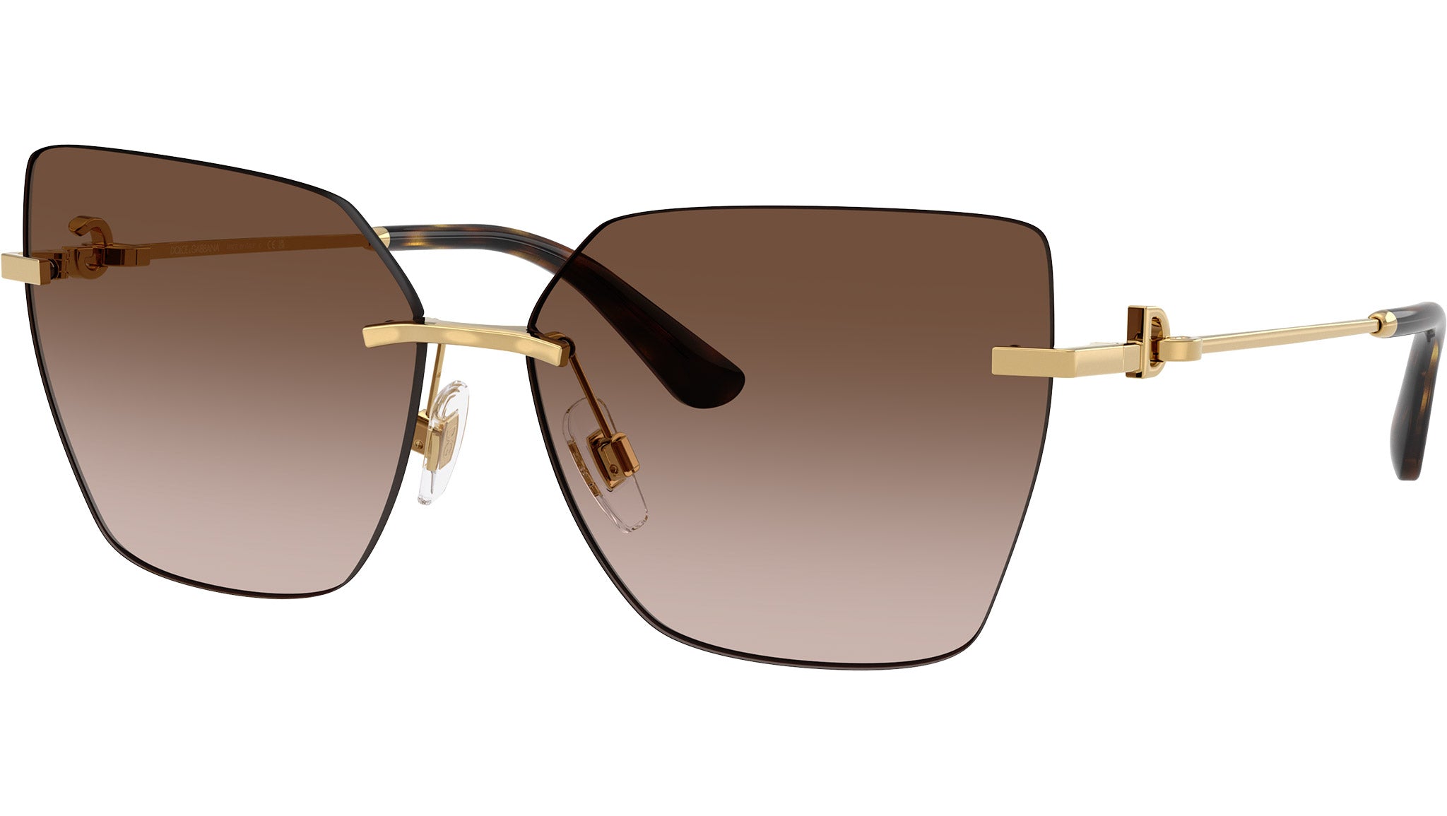 Dolce & Gabbana DG 2321 Sunglasses 02/13 Gold - eye-oo.com