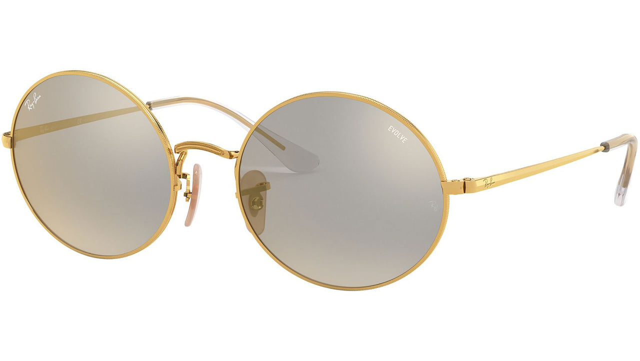Oval RB1970 Mirror Evolve gold grey