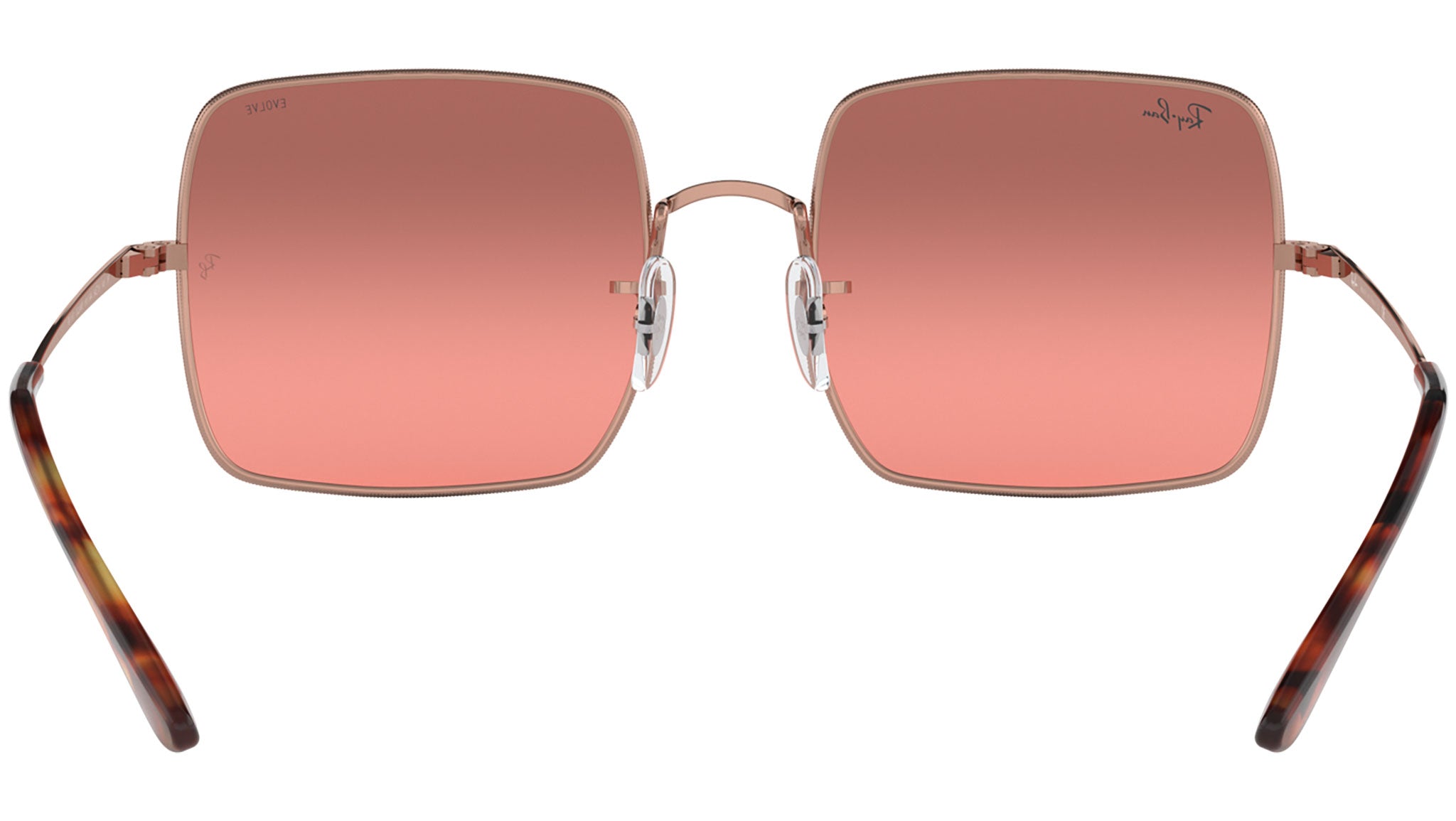 Ray-Ban Square RB1971 9151AA Bronze Sunglasses - eye-oo.com display picture 3