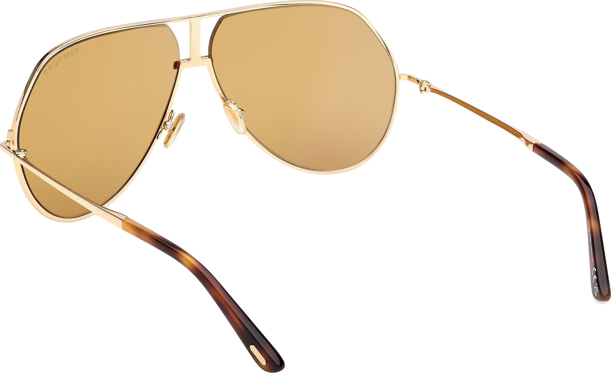 Tom Ford Rickie-02 Sunglasses FT1281 30E Deep Gold - eye-oo.com display picture 1