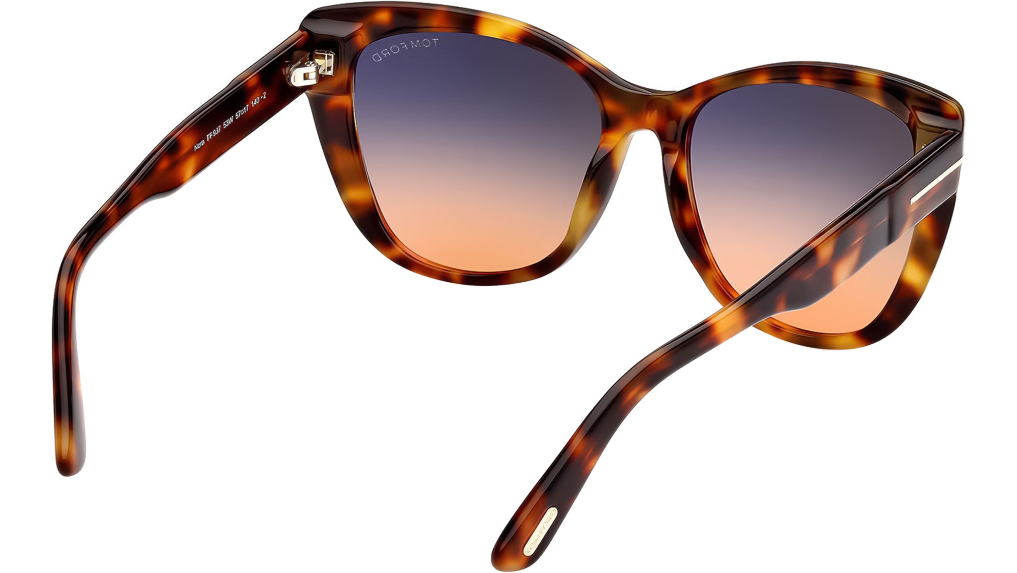 NEW TOM FORD TF937 01D POLARIZED WOMEN SUNGLASSES TOM FORD NORA FT0937/S New, TOM FORD Nora Sunglasses TF937 01D Authentic main image 2