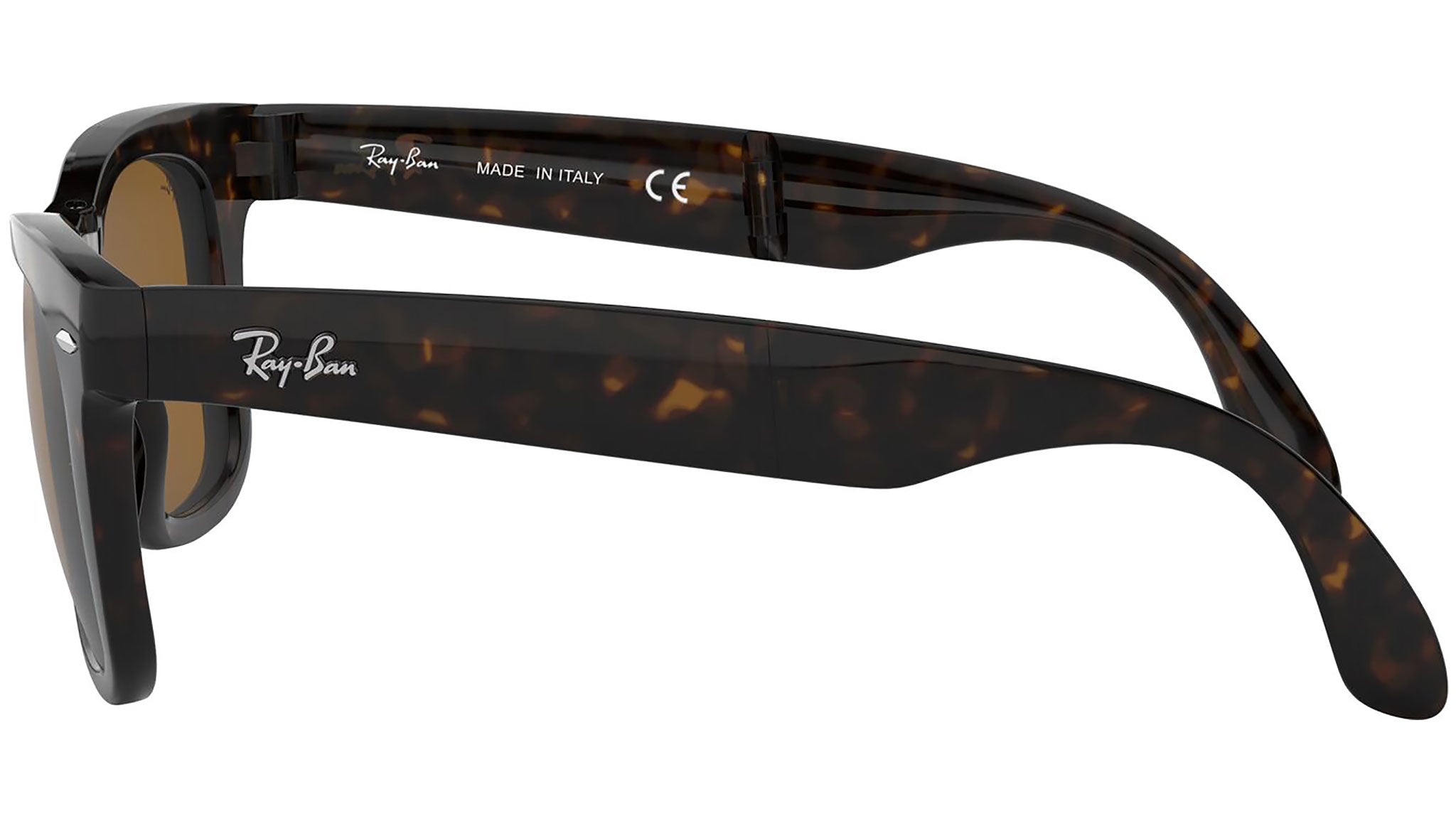 Ray-Ban Folding Wayfarer RB4105 710 Tortoise Sunglasses - eye-oo.com