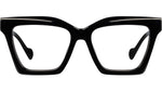 Crinkle Kreuz Black