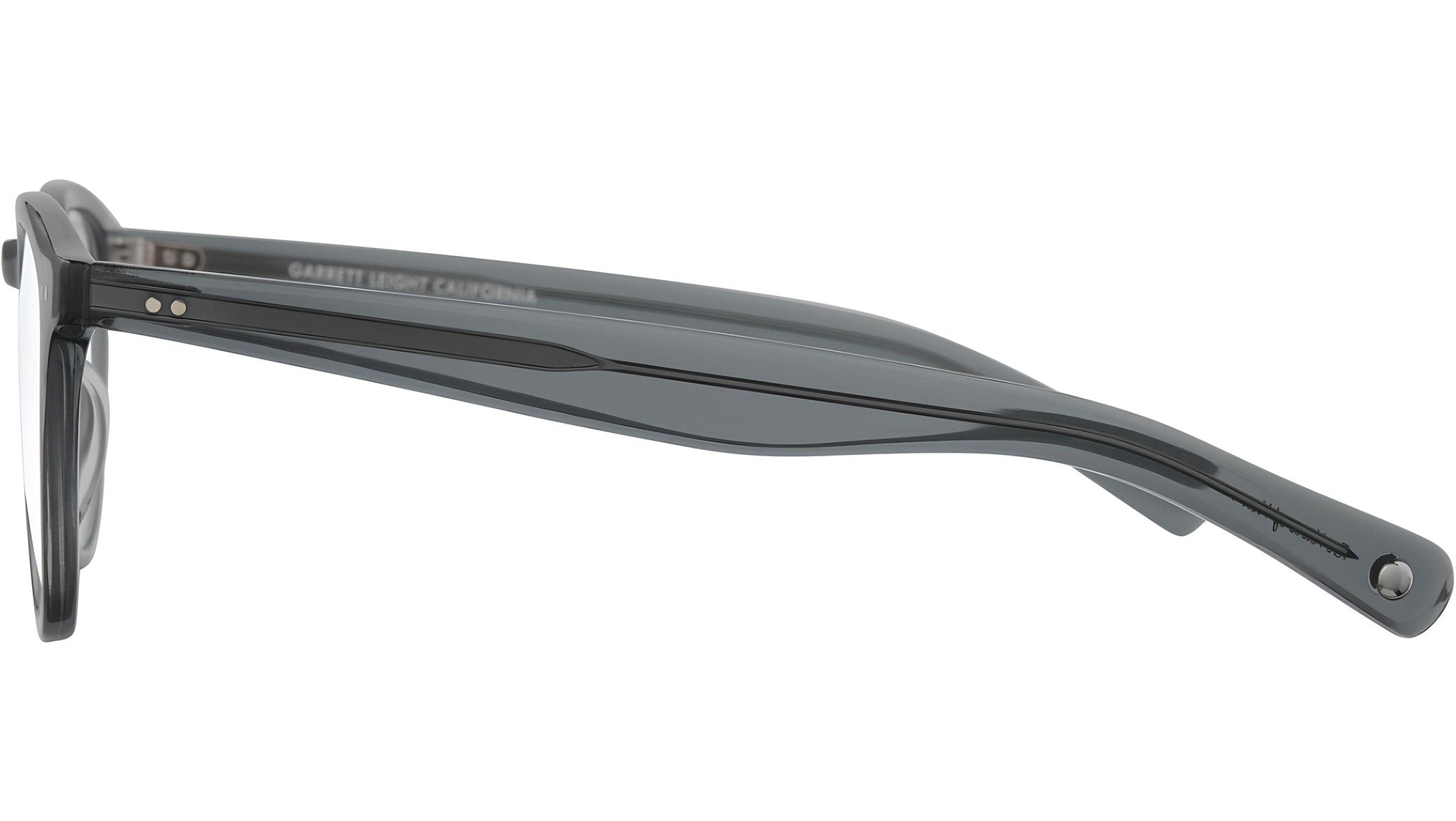 Garrett Leight Hampton X SGY 1082 Optical Frame Sea Grey - eye-oo.com