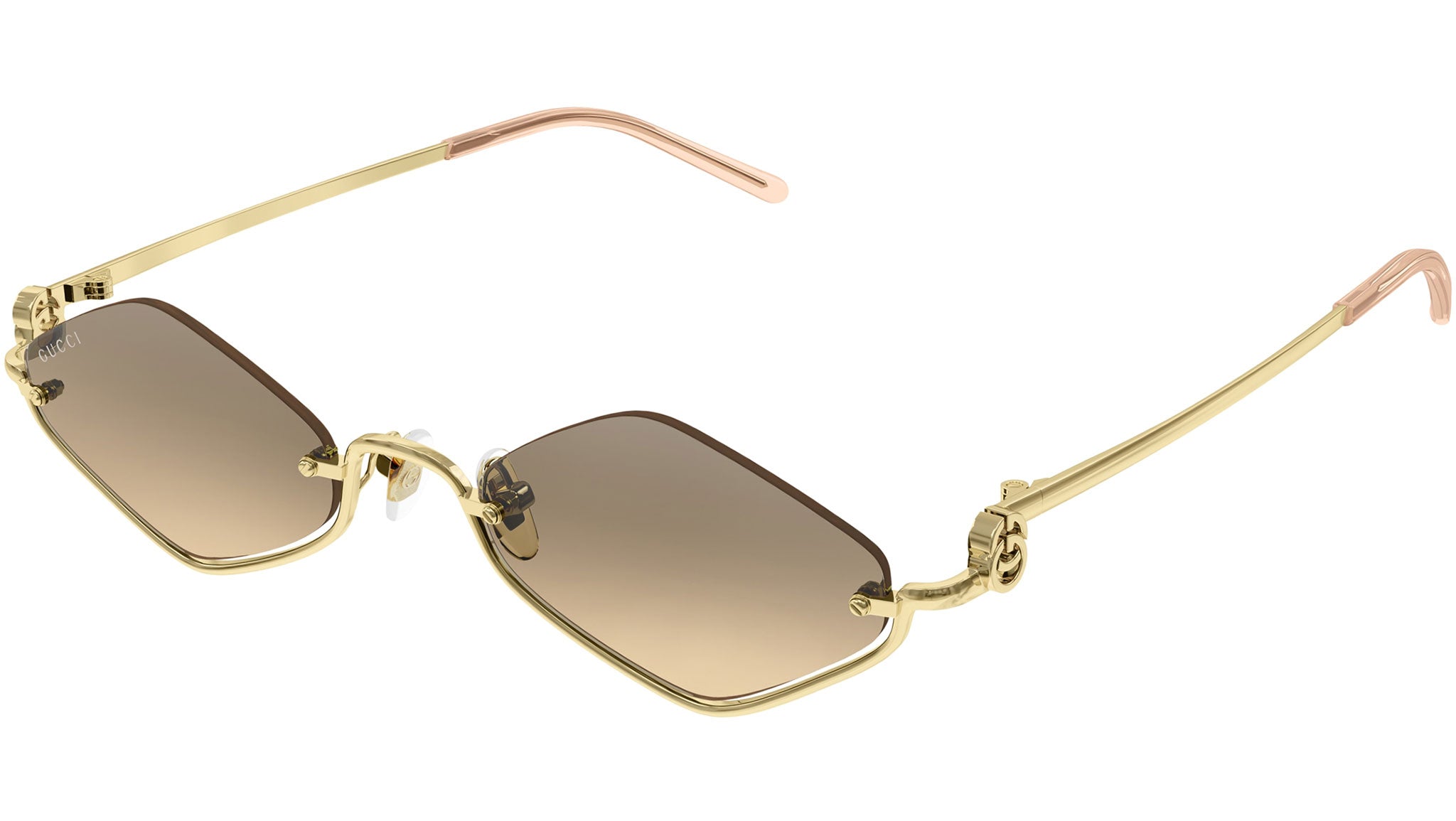 Gucci GG1604S 003 Sunglasses Gold Gold - eye-oo.com