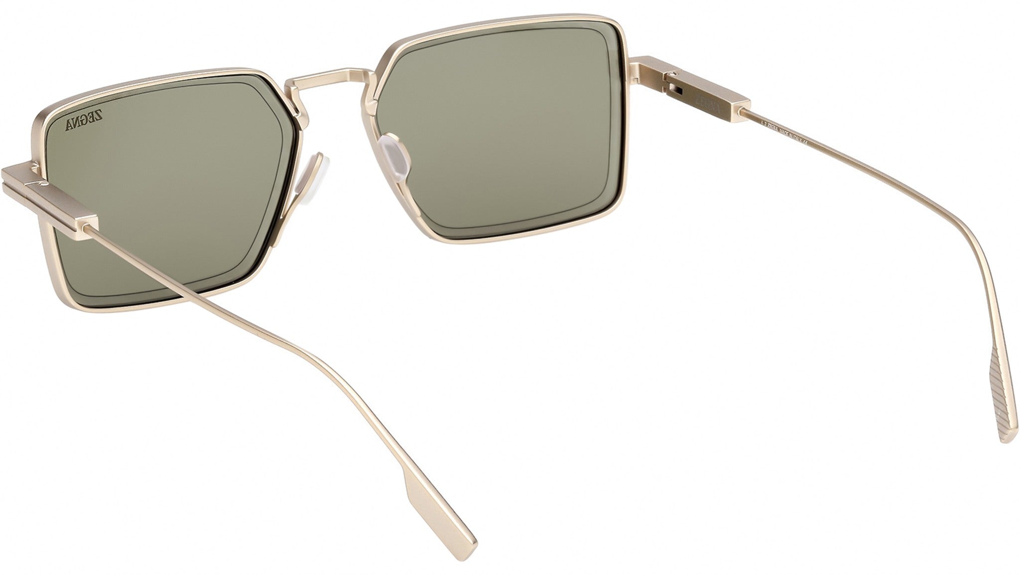 Zegna EZ0243 32N Sunglasses Matte Pale Gold - eye-oo.com