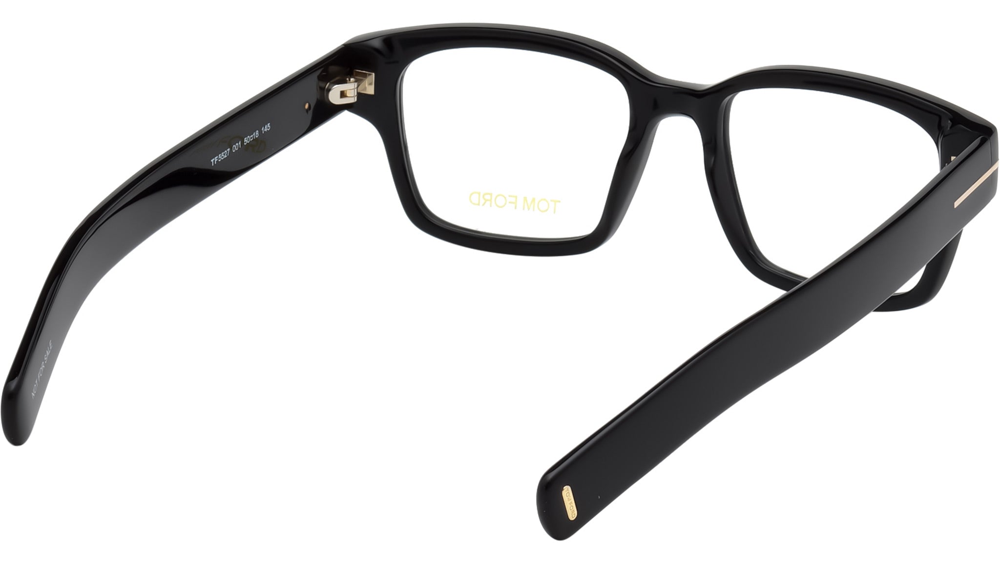 Tom Ford FT5527-B Optical Frame 001 Shiny Black - eye-oo.com