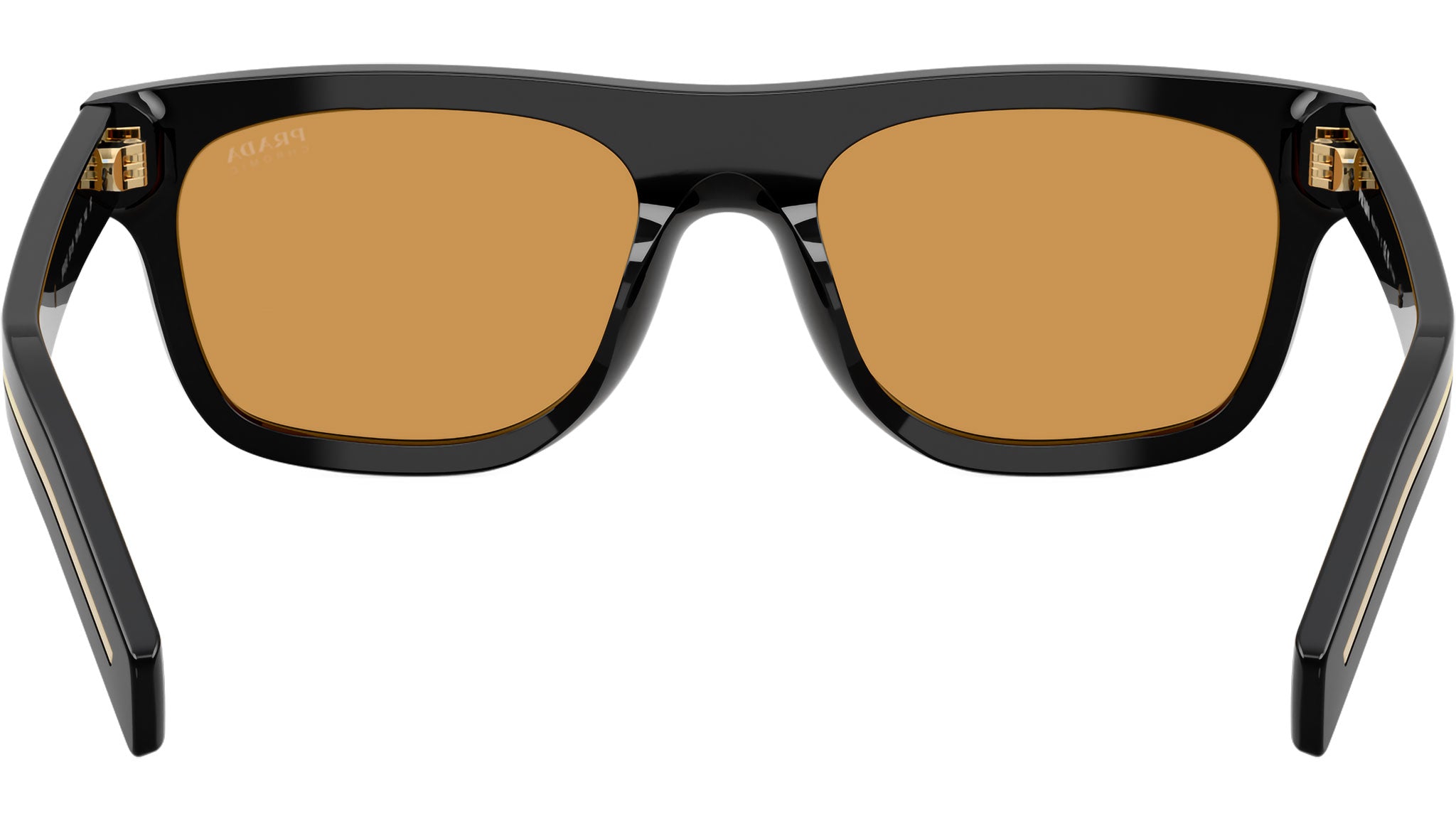 NEW PRADA PRB12S 16K60F SUNGLASSES SPR B12 16K60F EYEWEAR PRADA PR B12S 16K60F PR B12S Prada Sunglasses 16K60F Black - eye-oo.com main image 4