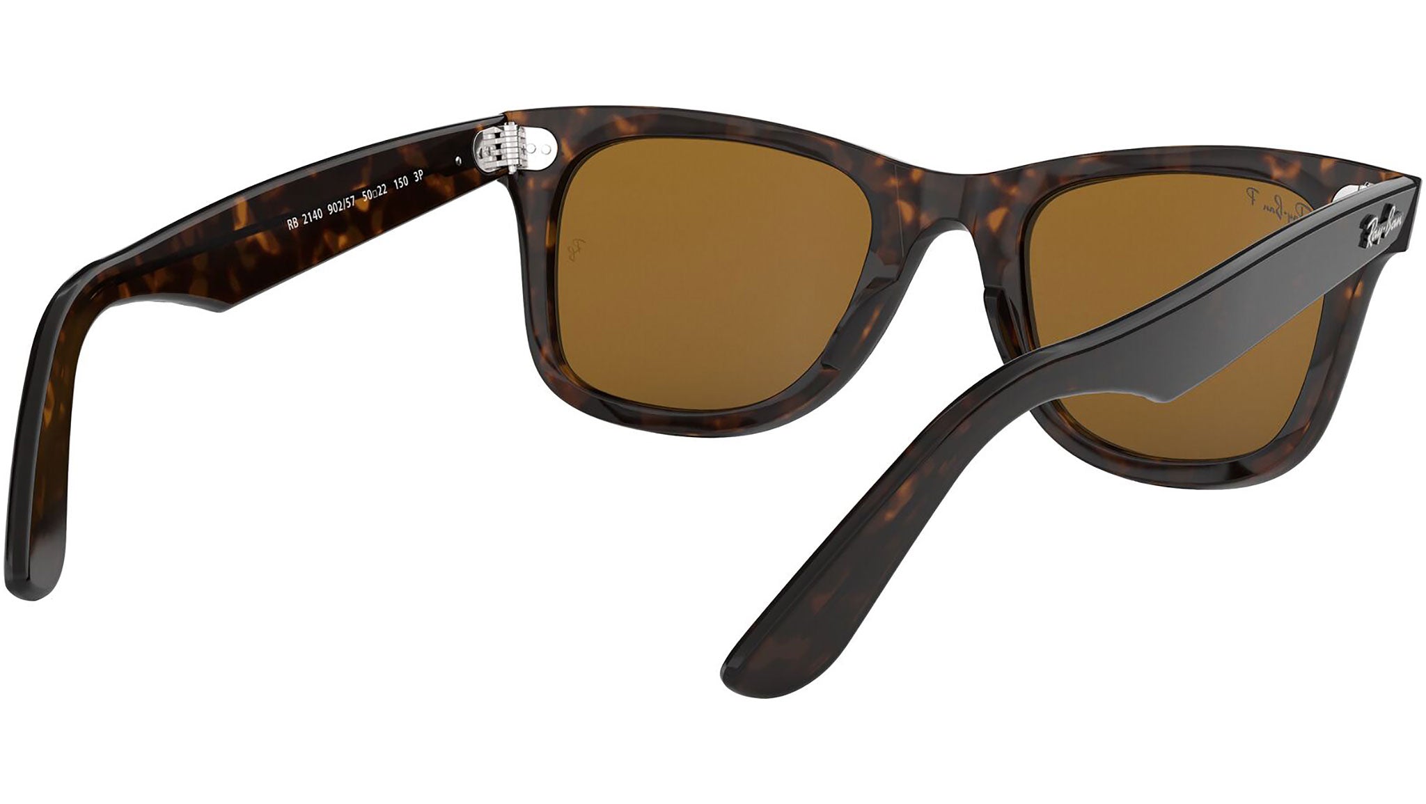 Ray-Ban Wayfarer RB2140 902/57 Tortoise Sunglasses - eye-oo.com