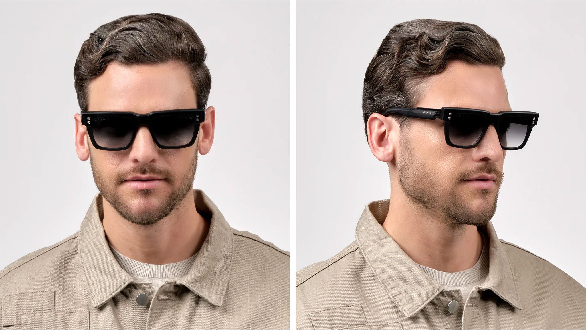 Dita Warthen DTS434 Sunglasses 02 Matte Black / Black Palladium