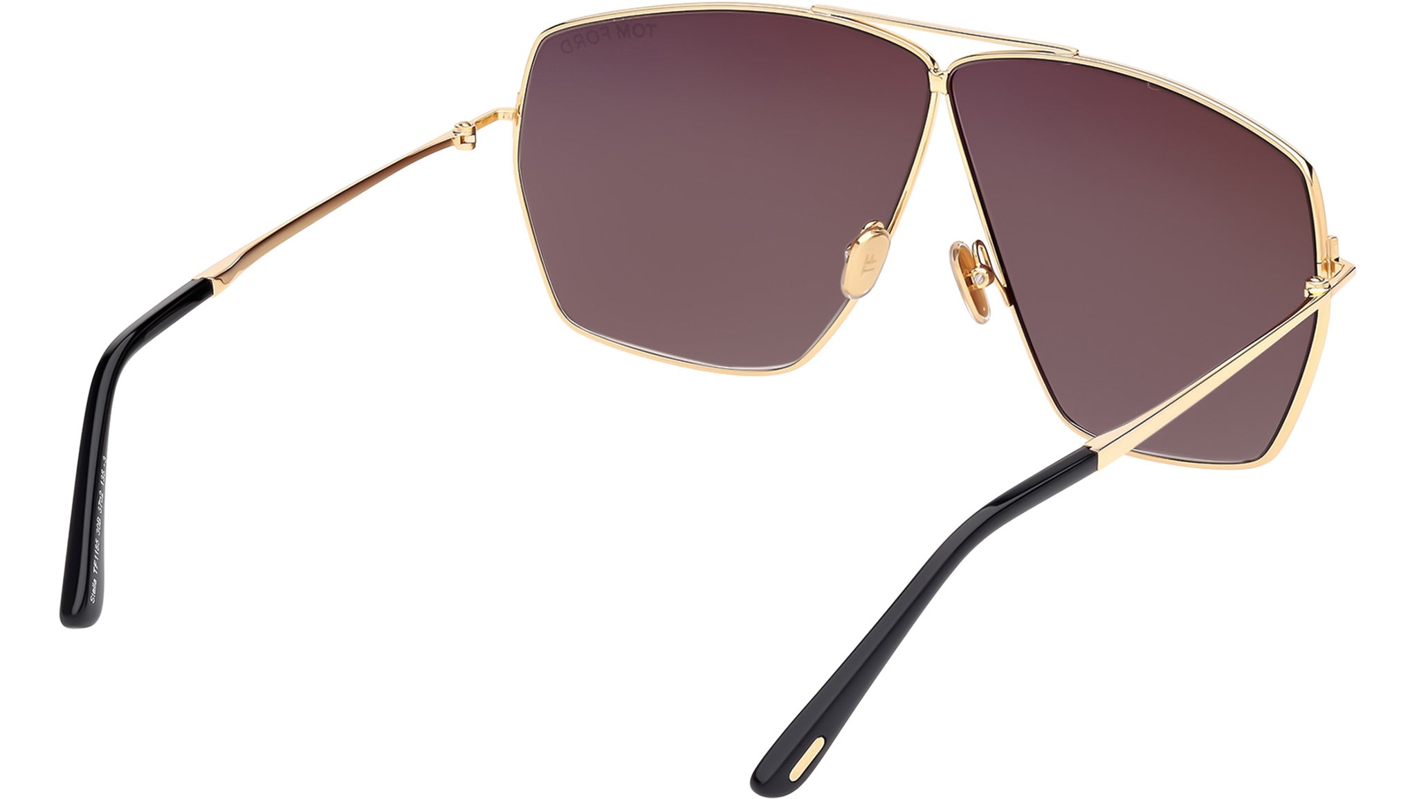 NEW Tom Ford FT1185 Stella Aviator Sunglasses in Rose Gold Tom Ford FT1185 28E Stella | Online Sale - Amevista main image 3