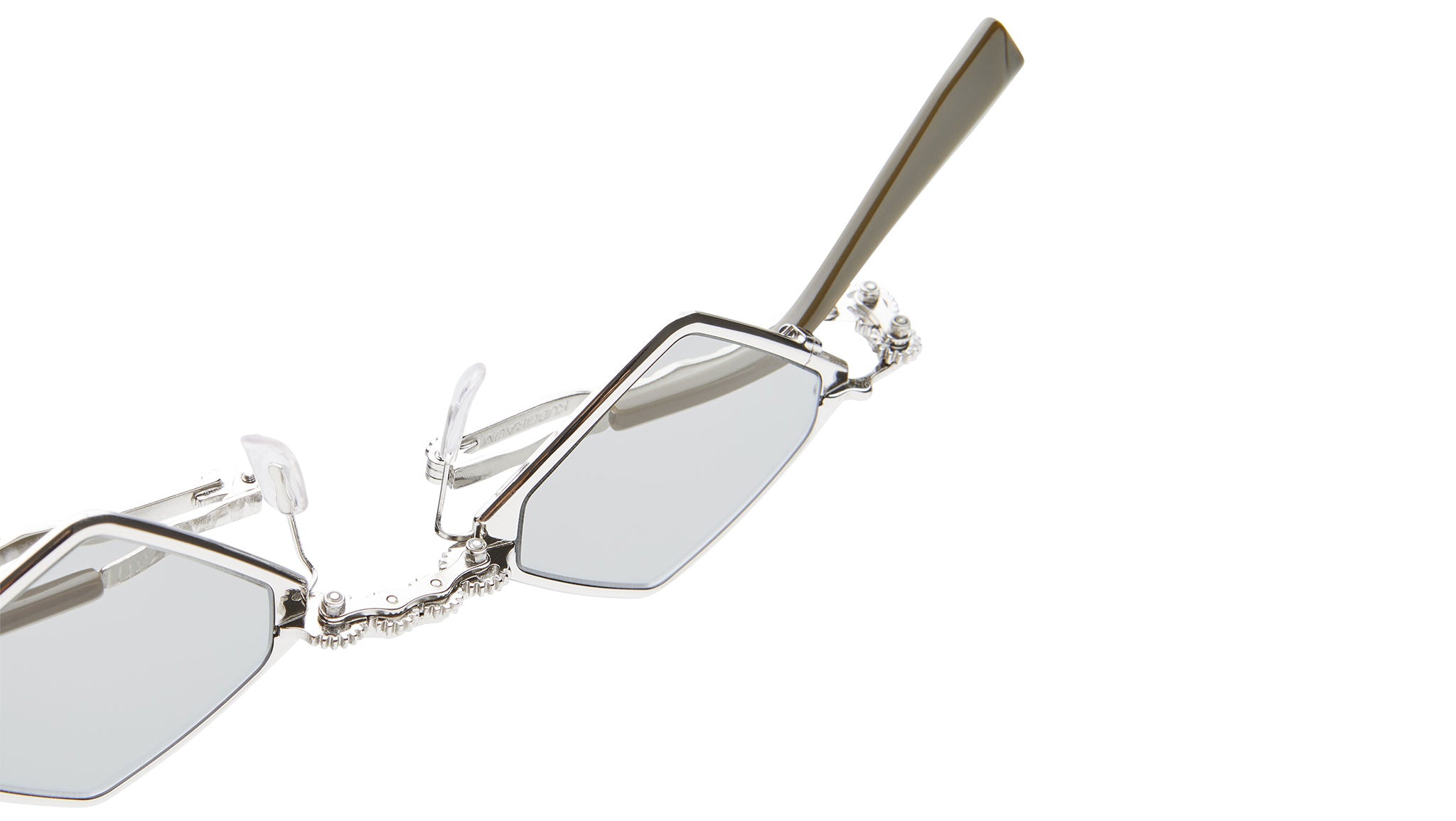 Kuboraum H80 Sun SI Silver Sunglasses - eye-oo.com