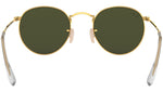 Round Metal RB3447 polished gold
