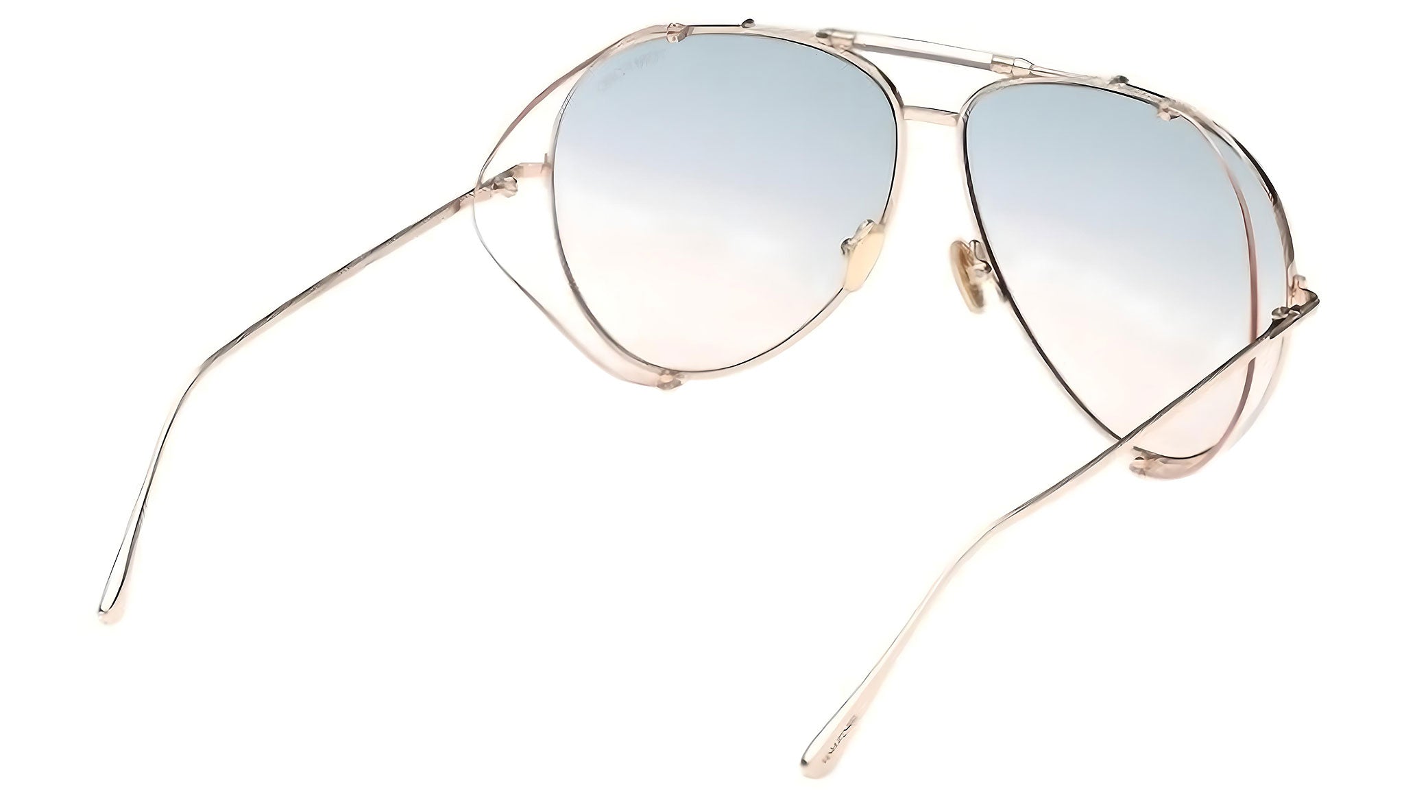 Tom Ford Jack-02 Sunglasses FT0900 28P Shiny Rose Gold - eye  display picture 2