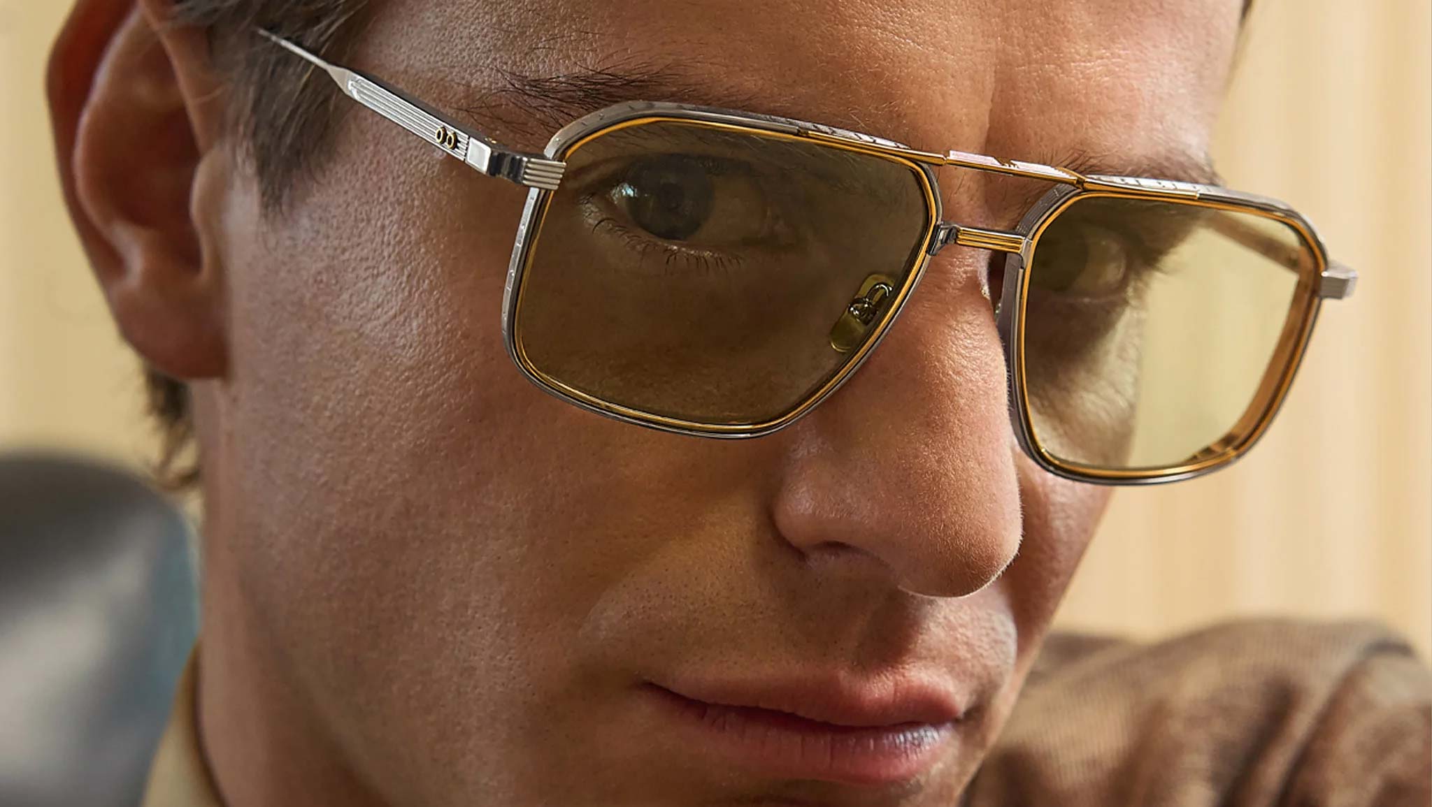 Cutler and Gross 1971 Sun 02 Sunglasses Silver Gold - eye-oo.com