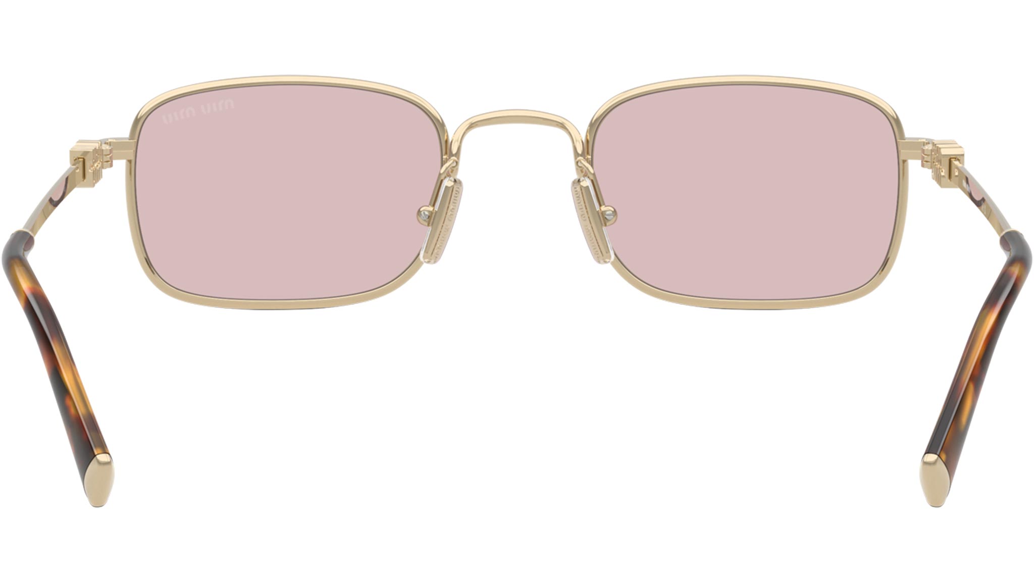 MU A53S Miu Miu Sunglasses ZVN4I0 Pale Gold - eye-oo.com