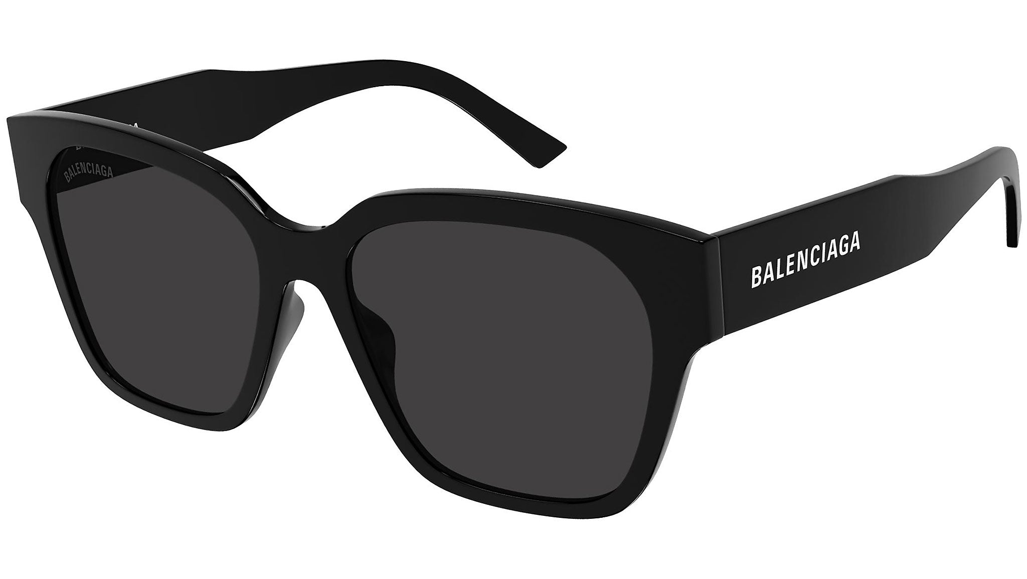 Balenciaga BB0215SA 001 Shiny Black Sunglasses
