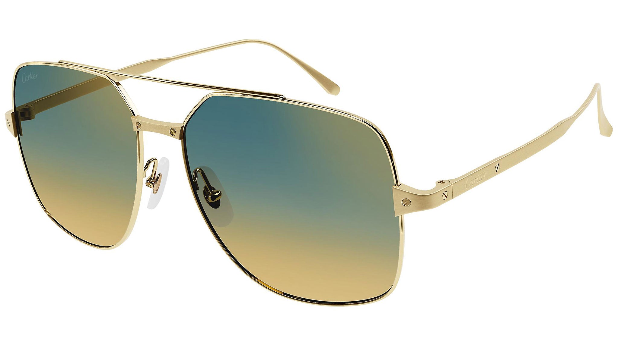 Cartier CT0329S 003 Shiny Gold Sunglasses