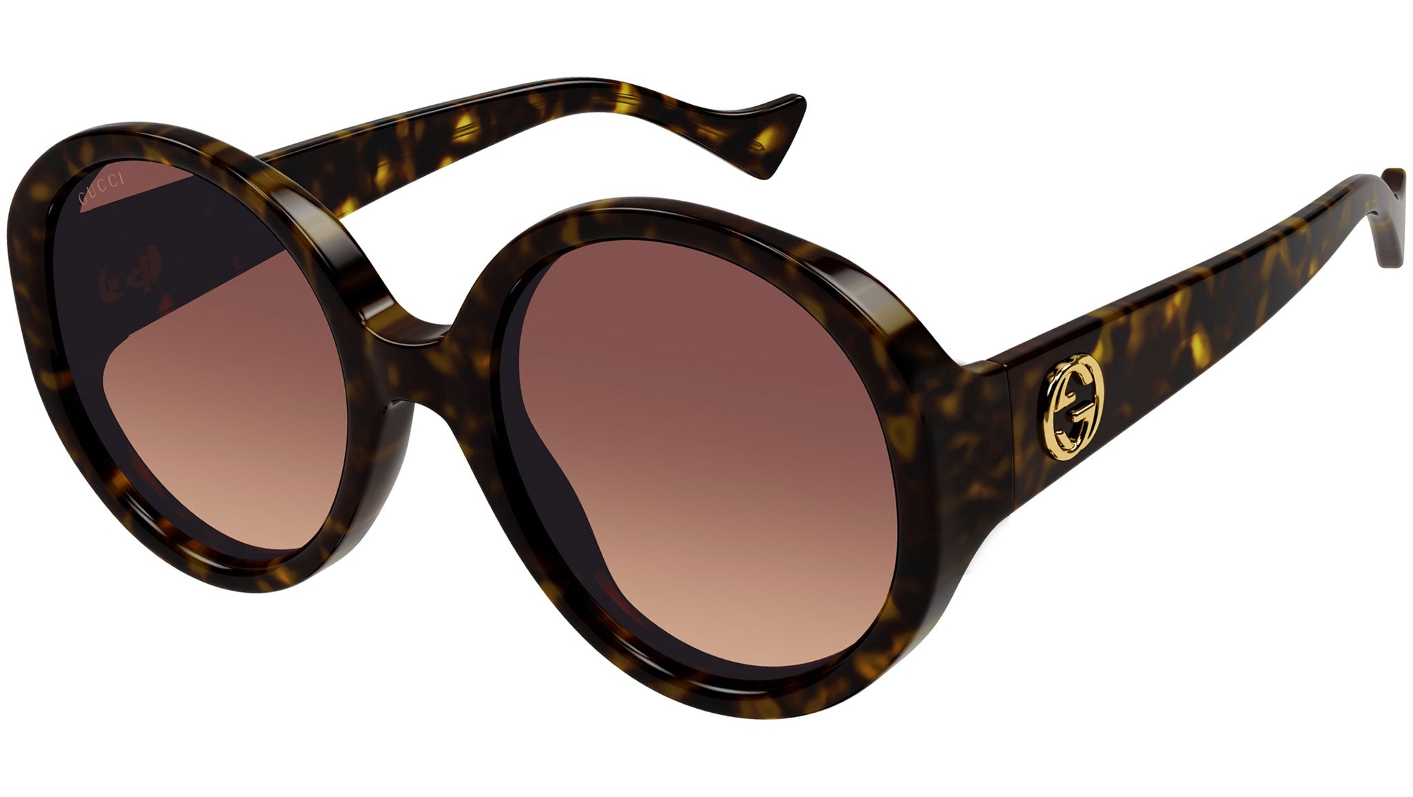 Gucci 56mm Gradient Round Sunglasses