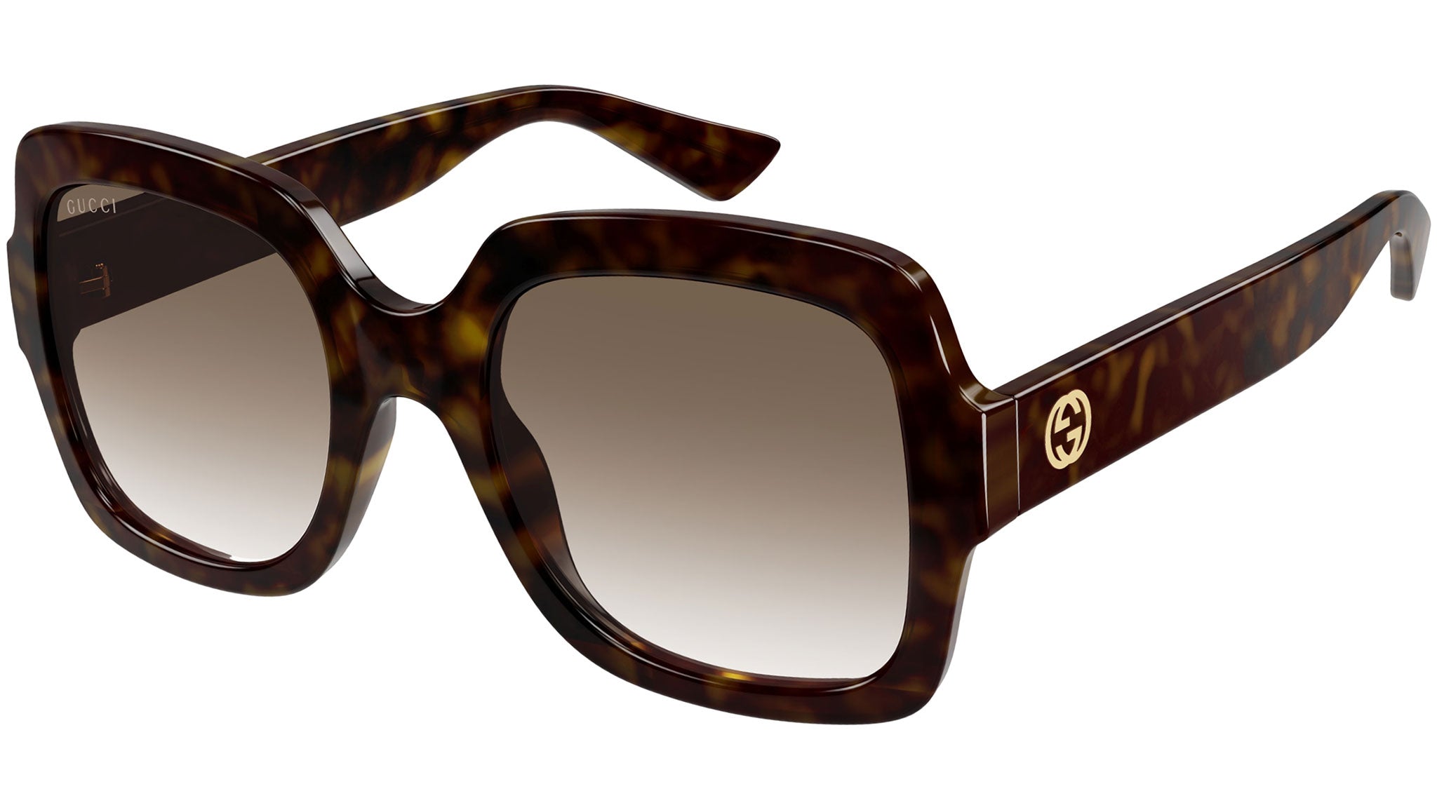 Gucci GG1337S 003 Tortoise Brown Sunglasses