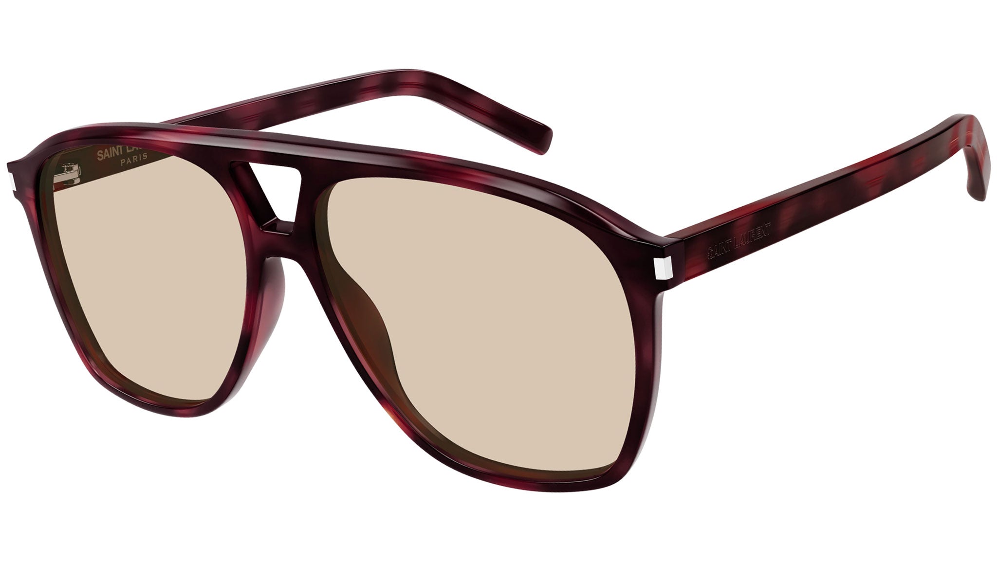 Saint Laurent 596 003 Tortoise Brown Sunglasses –