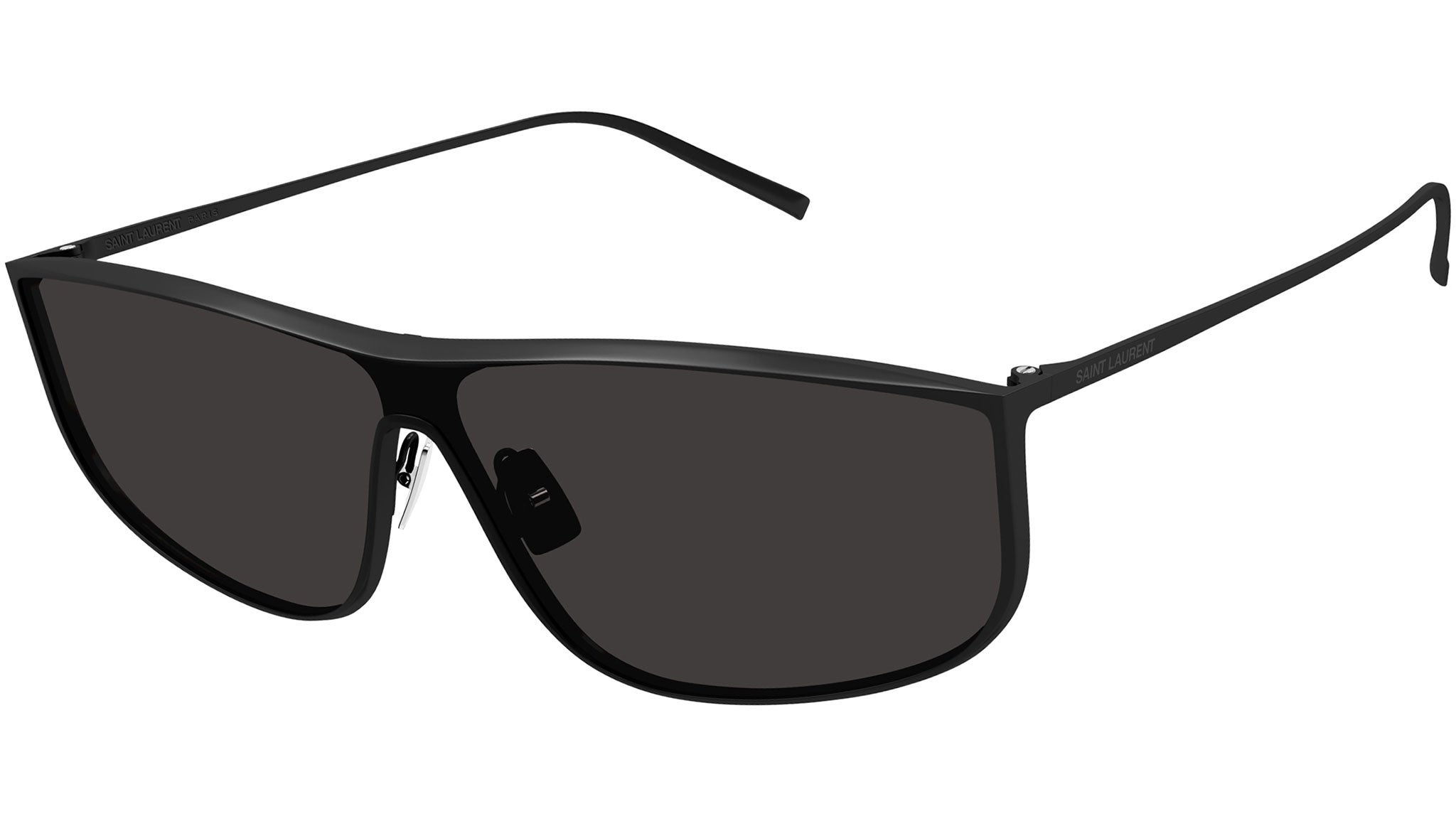 SL 605 Rectangular Sunglasses in Gold - Saint Laurent