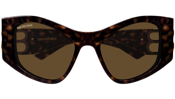 Balenciaga BB0174S Women Sunglasses - Havana/Brown