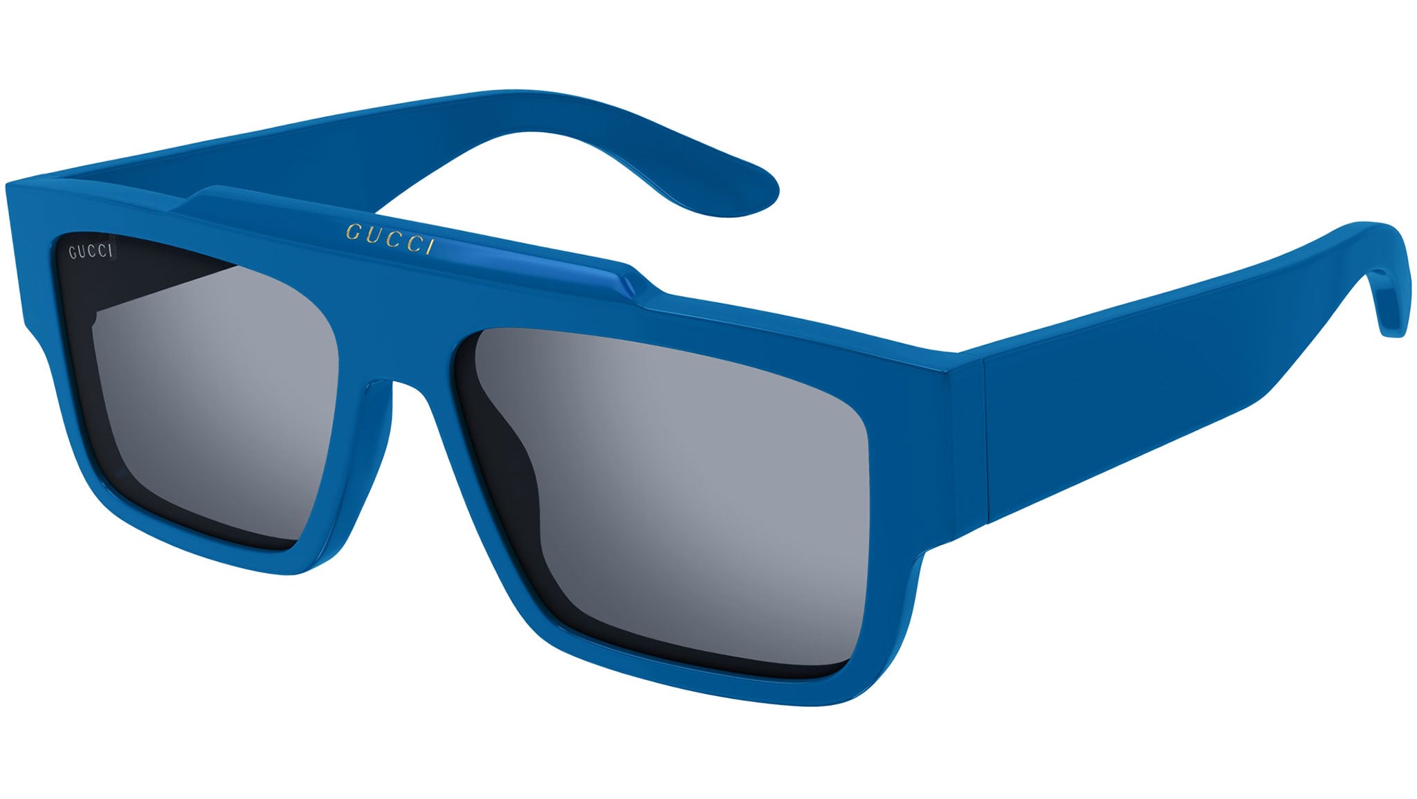 GUCCI vintage sunglasses rare iridescent blue sideral… - Gem