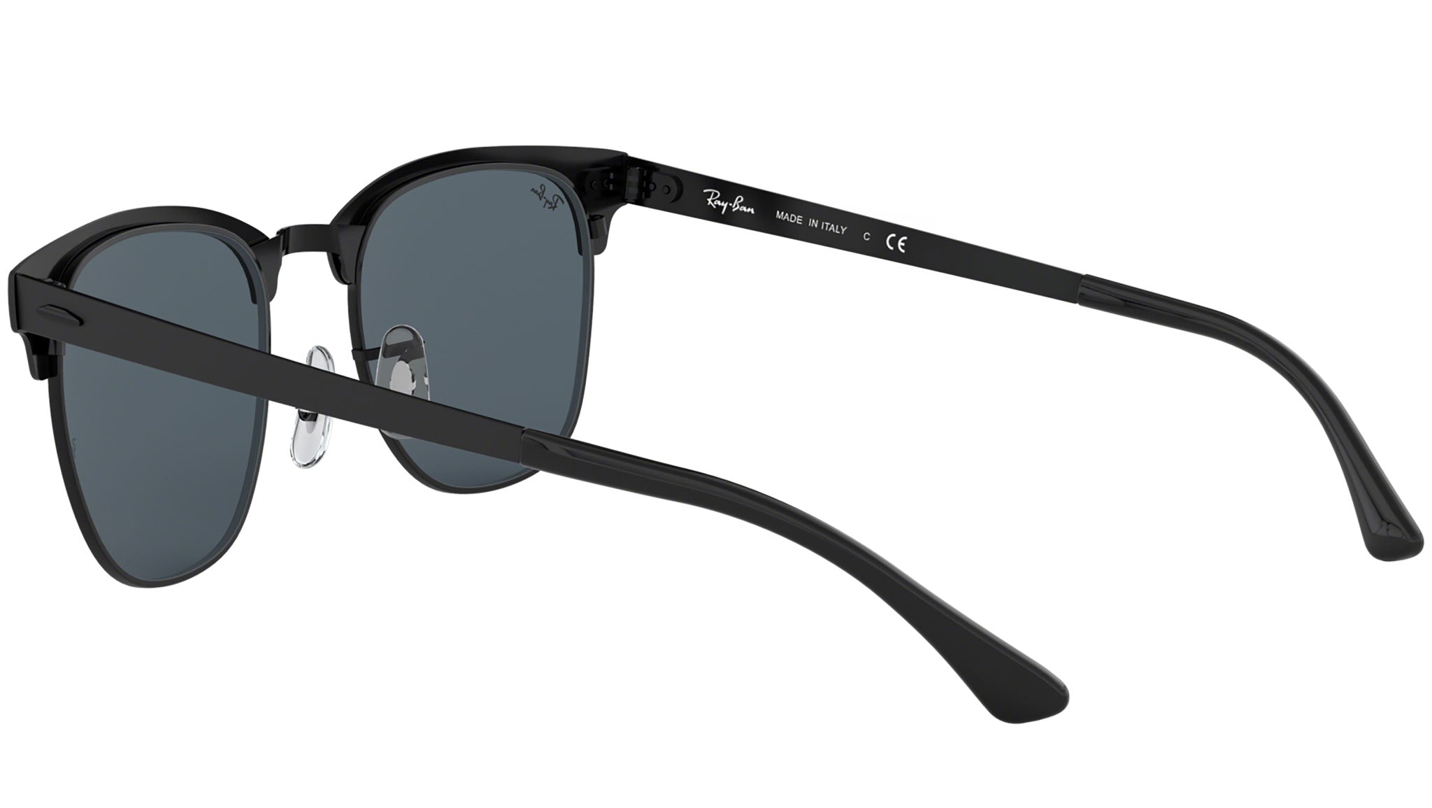 supplere sol bredde Ray-Ban Clubmaster Metal RB3716 186/R5 Black Sunglasses