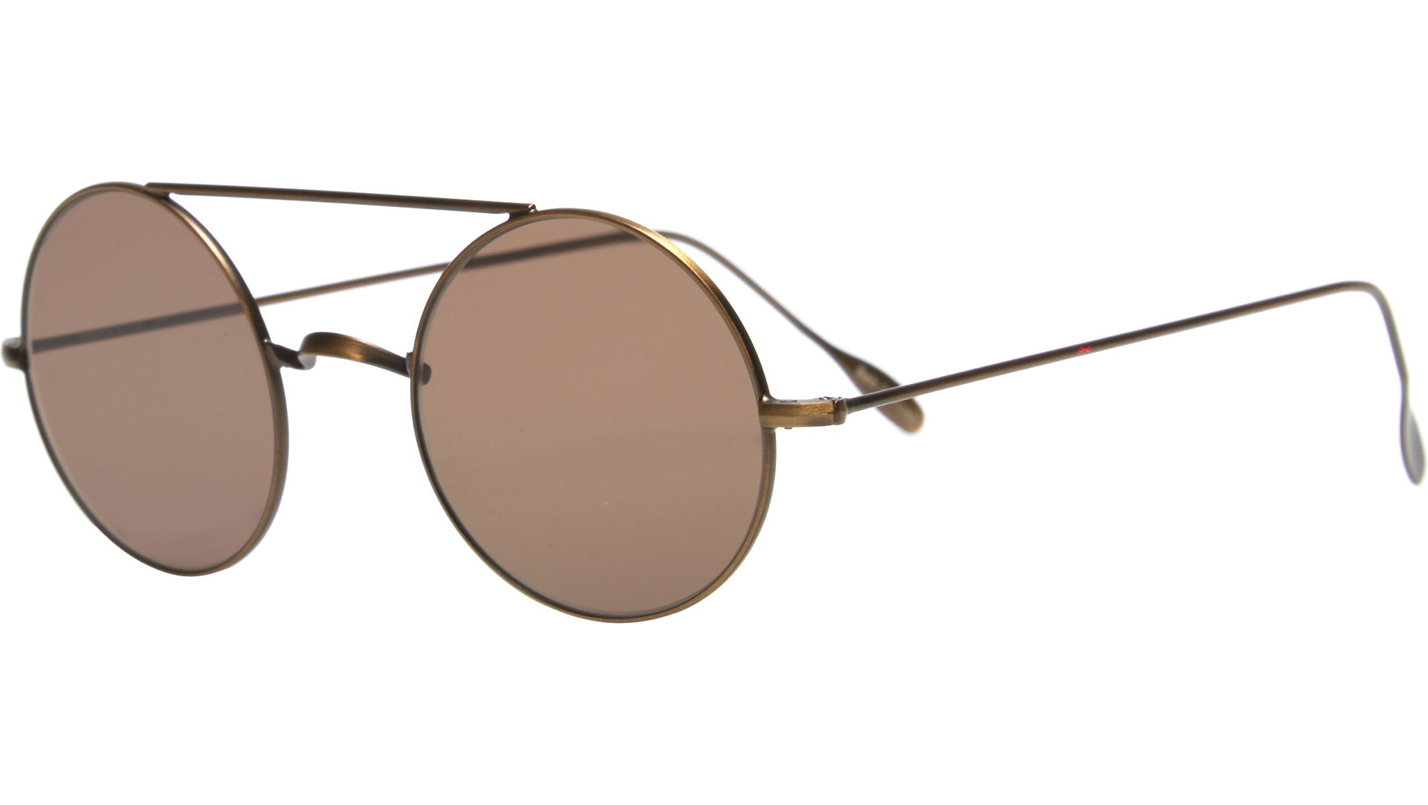 Buy Round Colored Flip-Up Django Inspired Clear lens Sunglasses (Gold / Red  Lens, 53) at Amazon.in