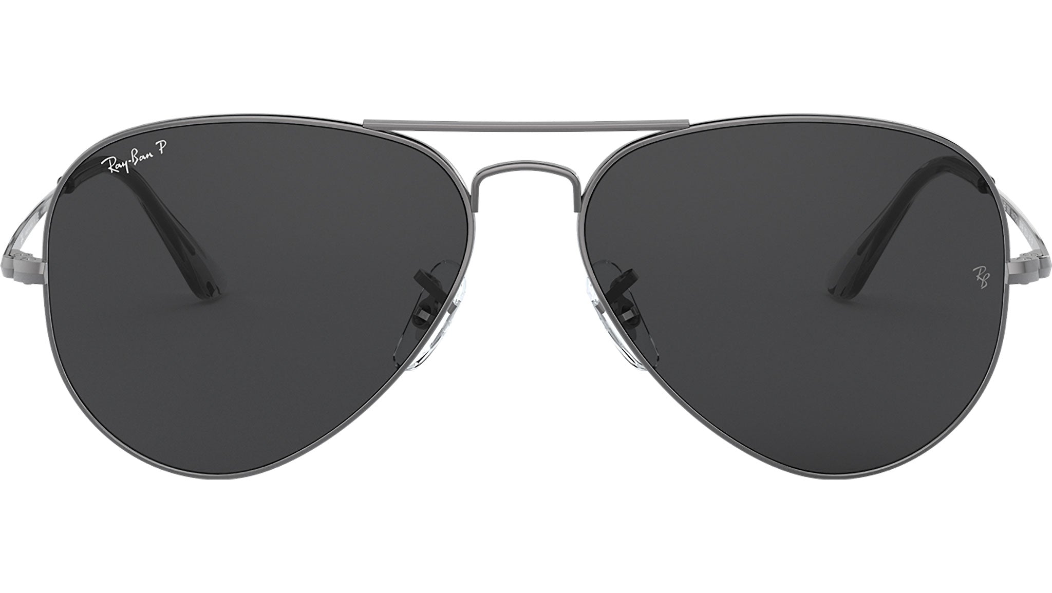 Saliente Medio Comercio Ray-Ban Aviator Metal II RB3689 004/48 Gunmetal Sunglasses