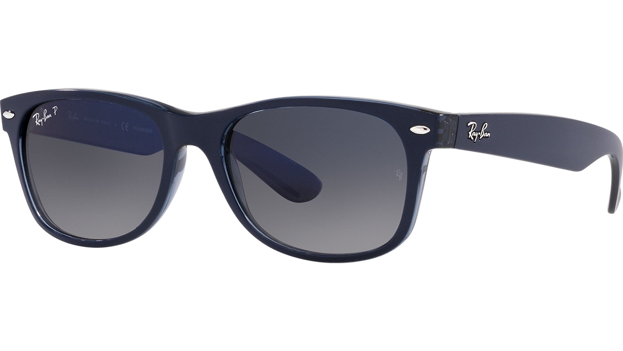 tiempo Discurso es bonito Ray-Ban New Wayfarer RB2132 660778 Blue Sunglasses