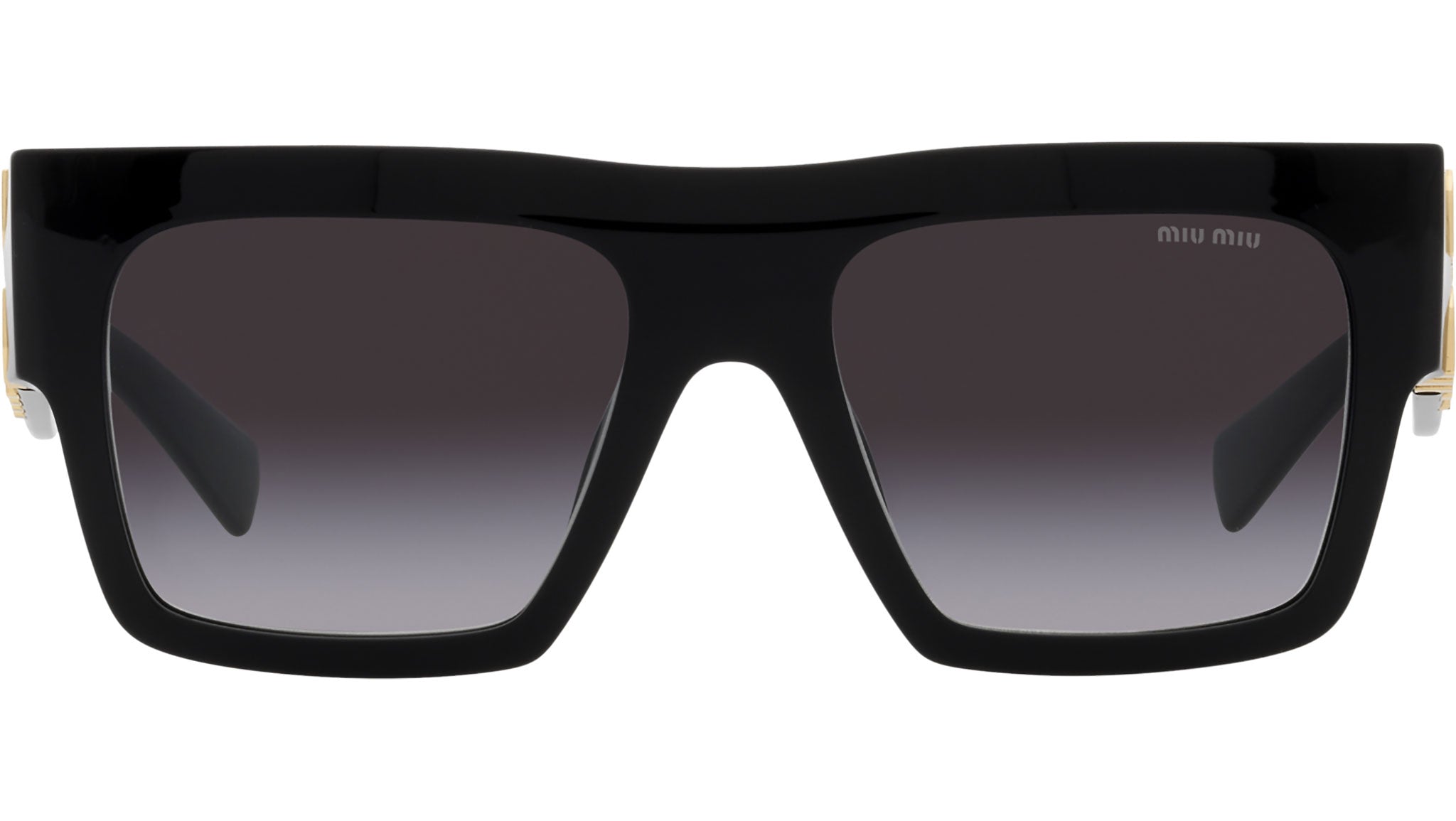 Miu Miu MU 10WS Sunglasses 1AB5D1 Black