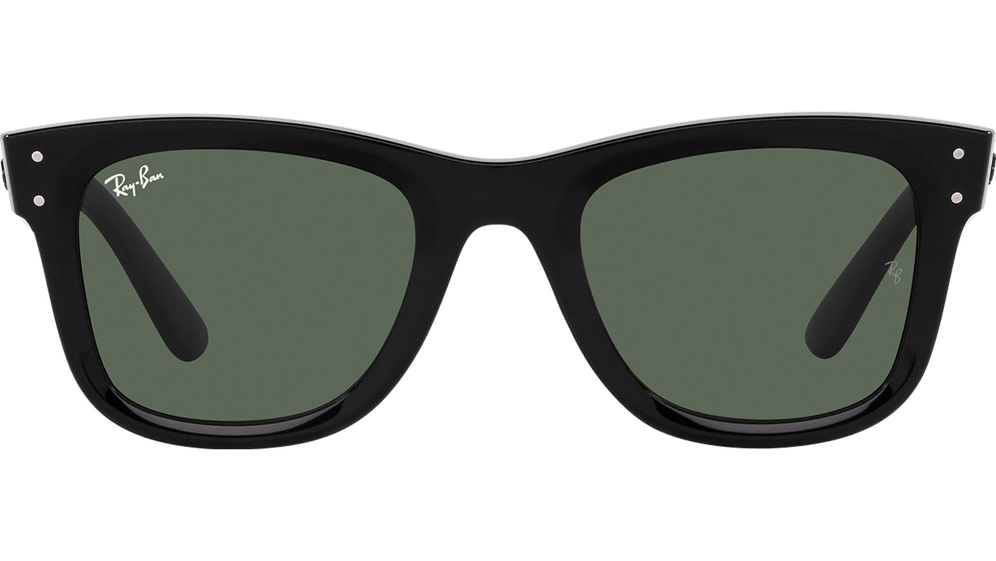 Oprør Politisk Refinement Ray-Ban Wayfarer Reverse RBR0502S 6677VR Black Sunglasses