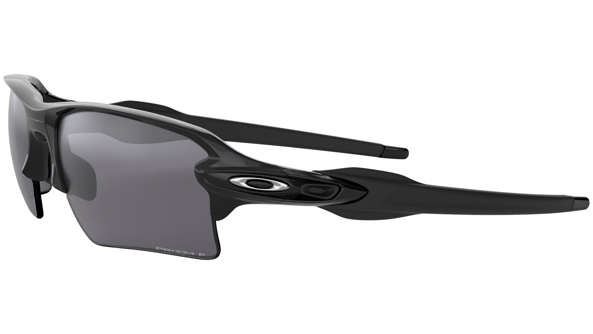 Flak® 2.0 XL Prizm Black Polarized Lenses, Polished Black Frame Sunglasses